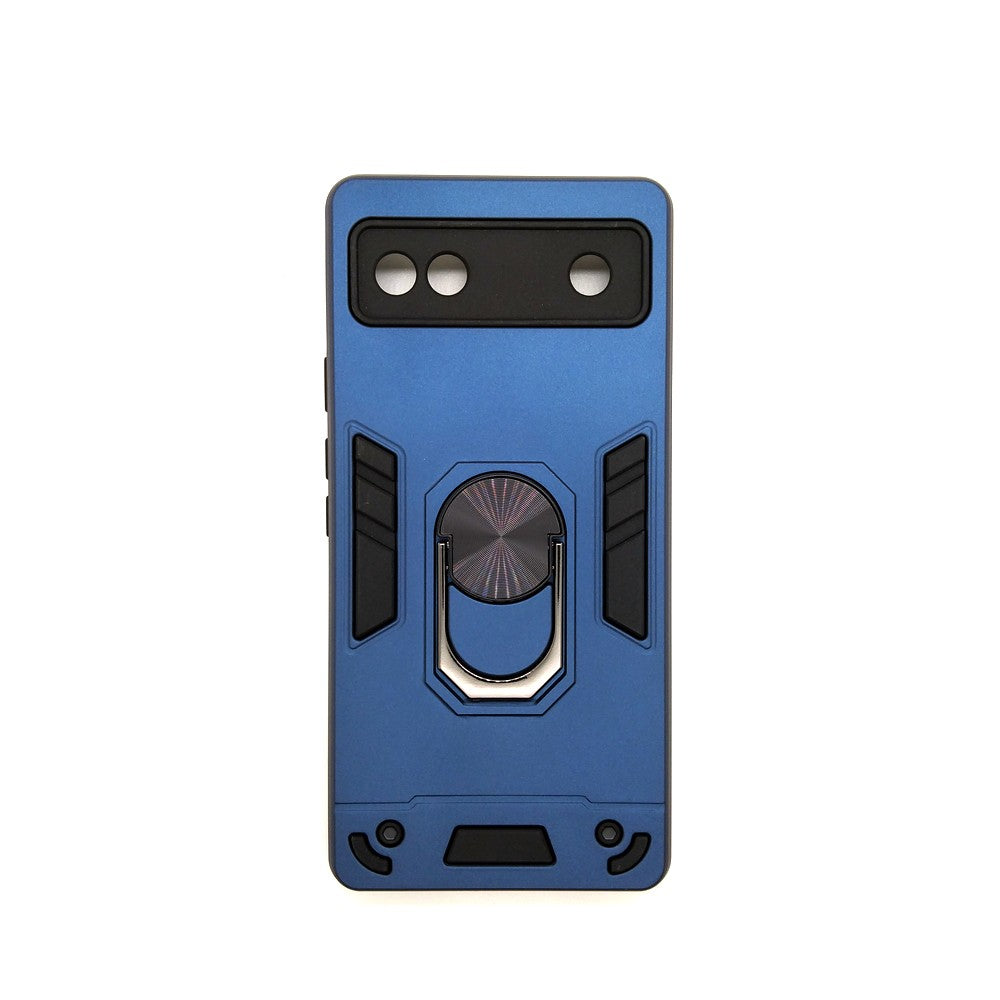 Google Pixel 6A Hard PC Case with ring holder Shockproof Slim back Cover