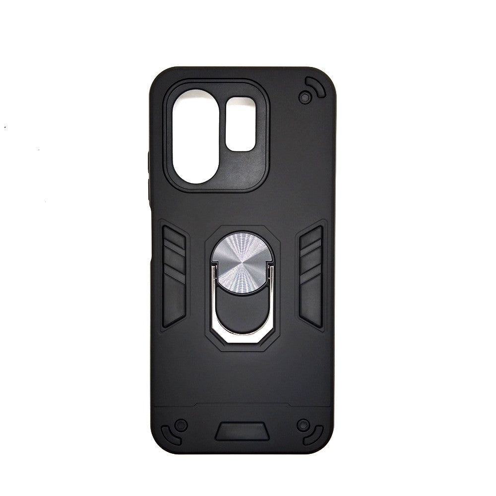 infinix Hot 50i / Smart 9 Hard PC Case with ring holder Shockproof Slim back Cover