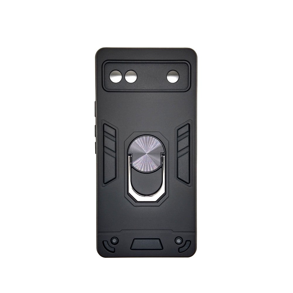 Google Pixel 6A Hard PC Case with ring holder Shockproof Slim back Cover