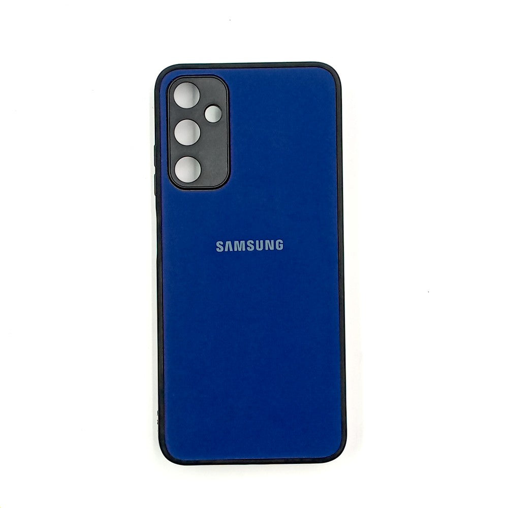 Samsung M14 Logo Silicone back cover with velvet inside protection layer