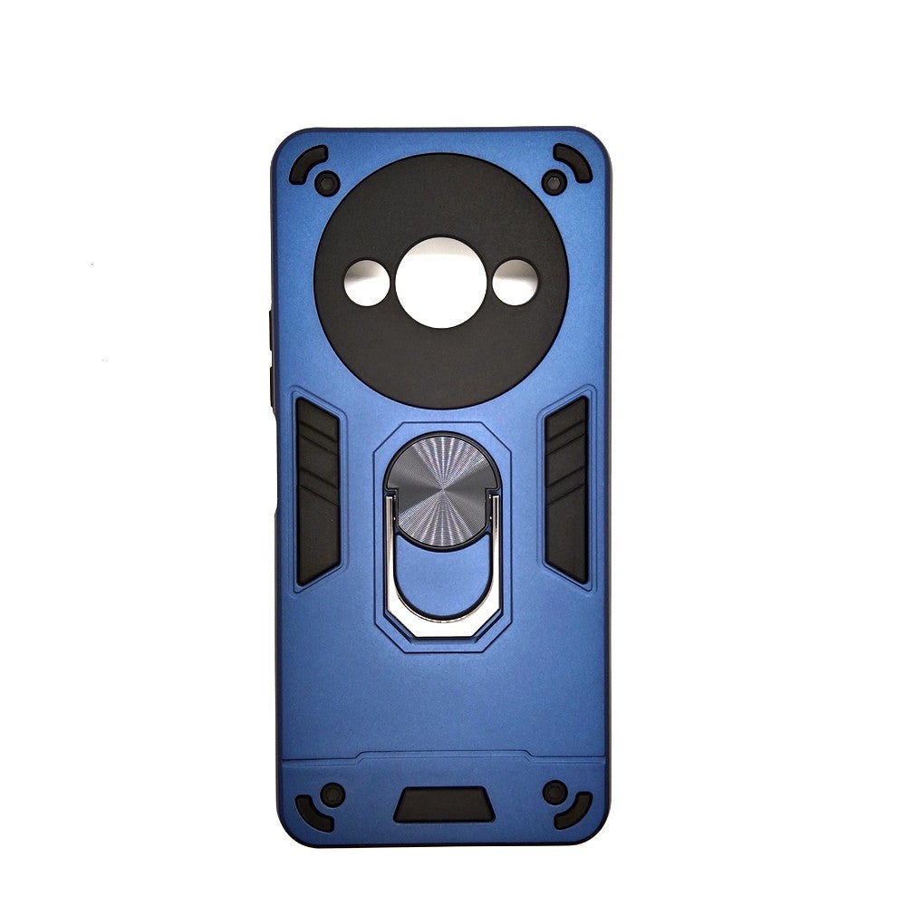 Redmi A3 Hard PC Case with ring holder Shockproof Slim back Cover