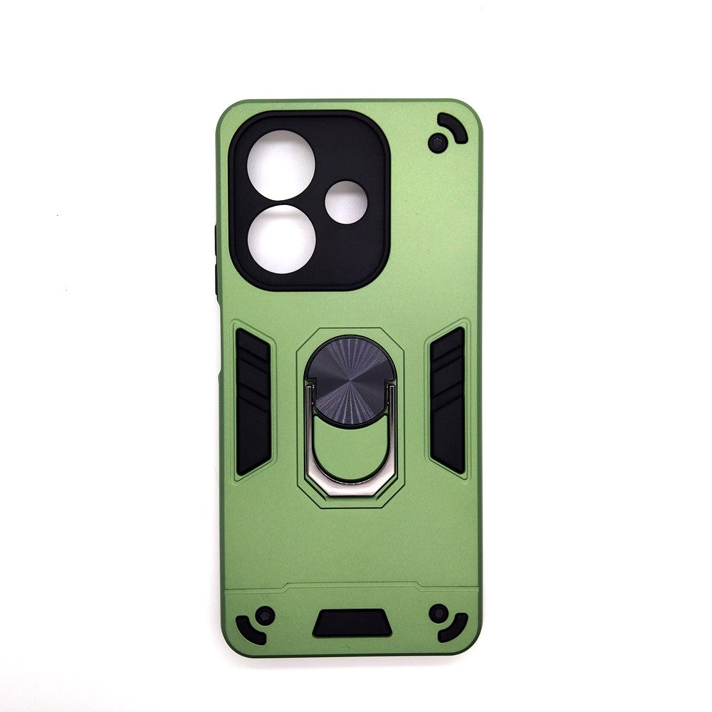 OPPO A3X Hard PC Case with ring holder Shockproof Slim back Cover