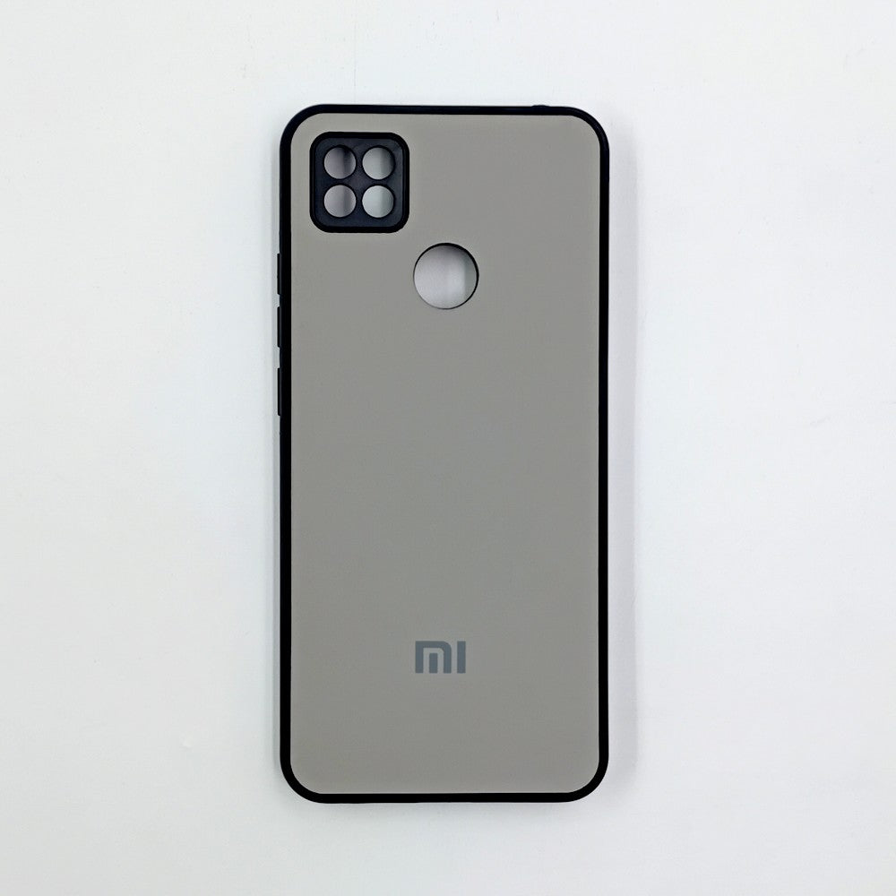 Redmi 9C Logo Silicone back cover with velvet inside protection layer
