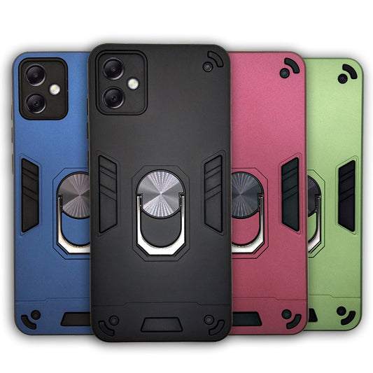 Samsung A05 Hard PC Case with ring holder Shockproof Slim back Cover