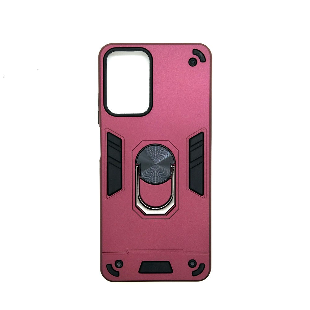 Motorola G04 Hard PC Case with ring holder Shockproof Slim back Cover