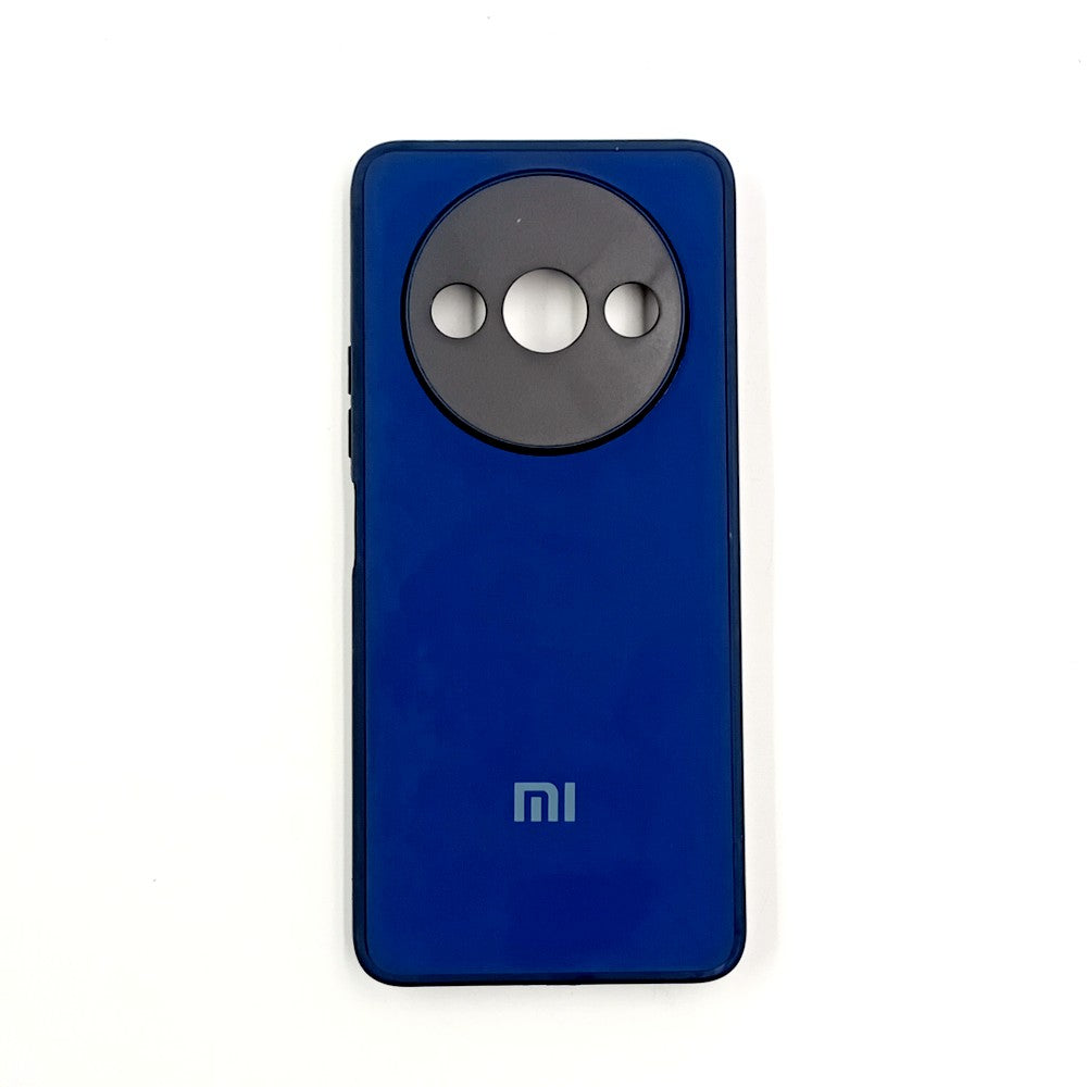 Redmi A3 Logo Silicone back cover with velvet inside protection layer