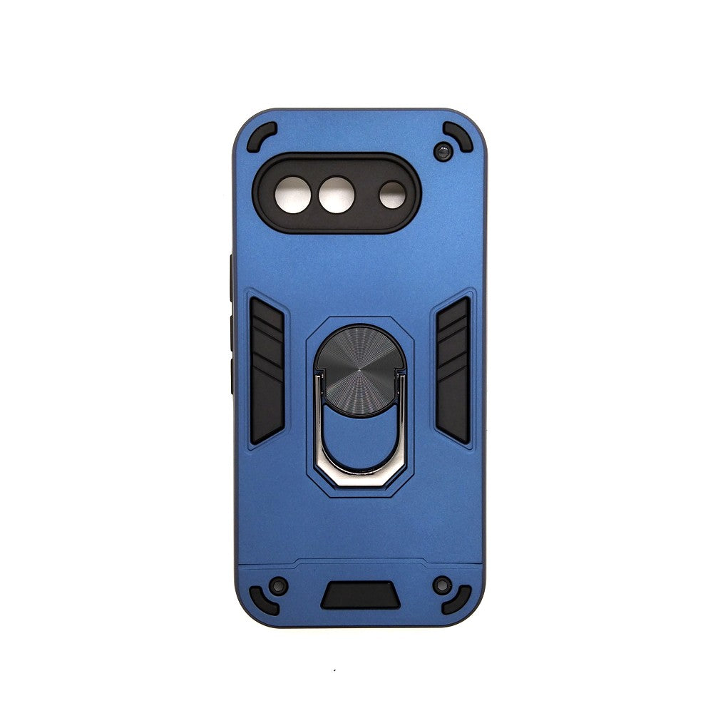 Google Pixel 9A Hard PC Case with ring holder Shockproof Slim back Cover