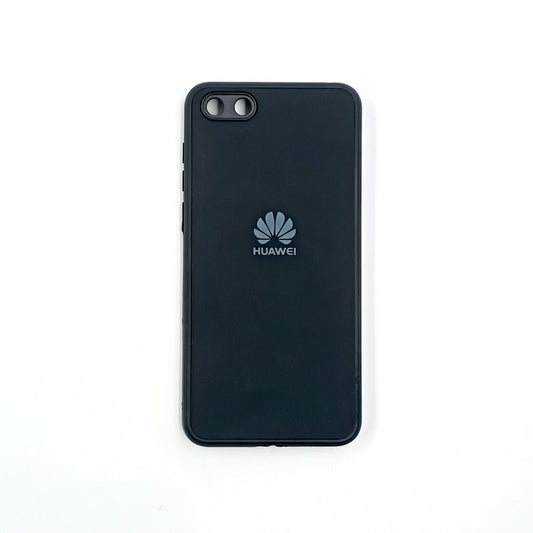 Huawei Y5 2018 Logo Silicone back cover with velvet inside protection layer