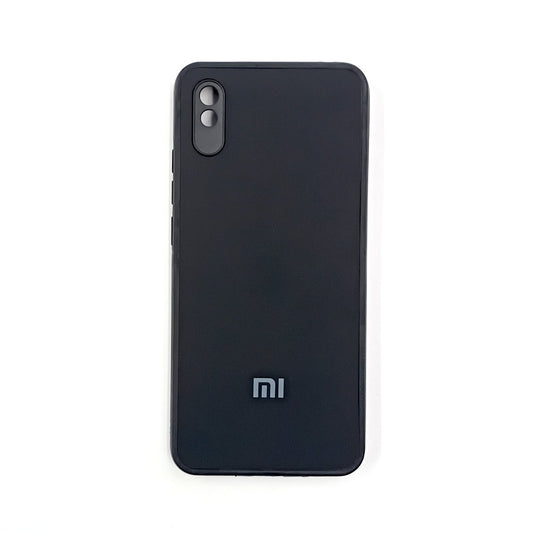 Redmi 9A Logo Silicone back cover with velvet inside protection layer