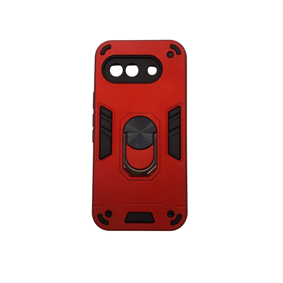 Google Pixel 9A Hard PC Case with ring holder Shockproof Slim back Cover