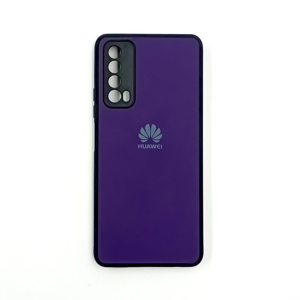 Huawei Y7A Logo Silicone back cover with velvet inside protection layer