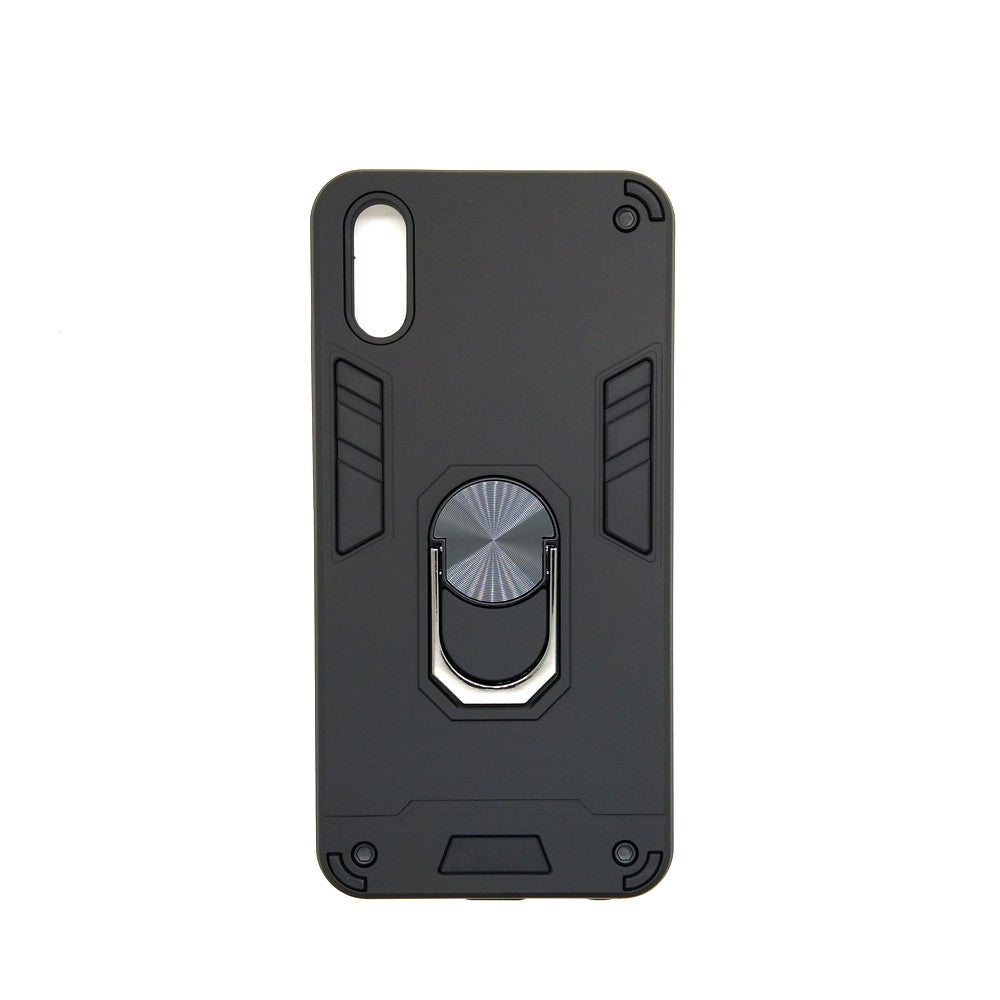 Vivo Y93 Hard PC Case with ring holder Shockproof Slim back Cover