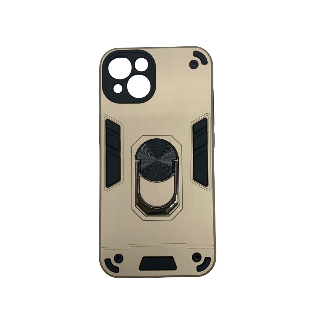 iPhone 13 Hard PC Case with ring holder Shockproof Slim back Cover