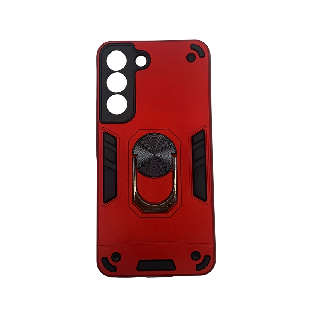 Samsung S22 Hard PC Case with ring holder Shockproof Slim back Cover