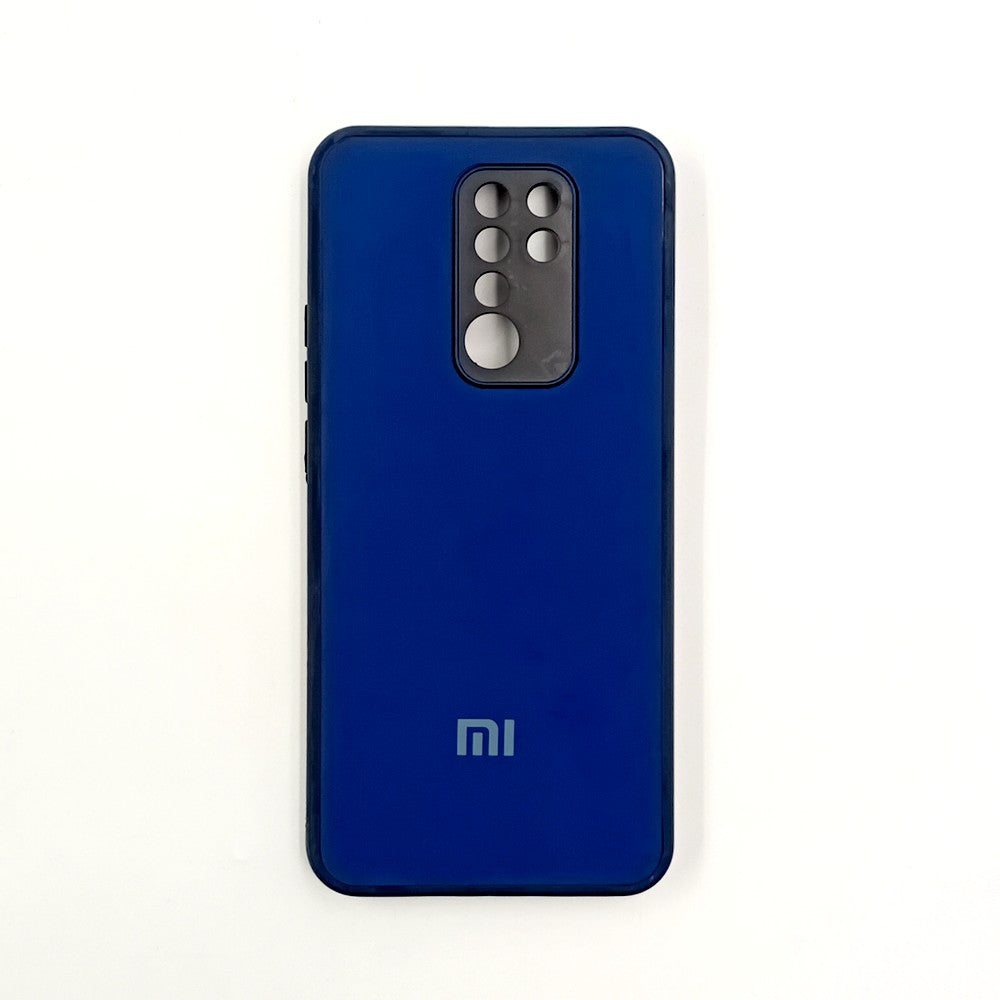 Redmi 9 Logo Silicone back cover with velvet inside protection layer