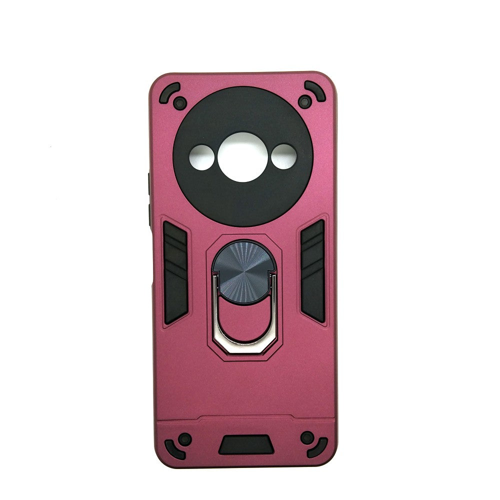 Redmi A3 Hard PC Case with ring holder Shockproof Slim back Cover