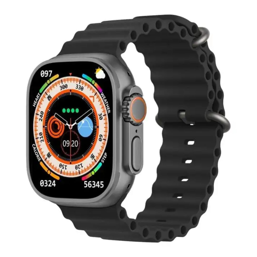 T10 Ultra 3 Smart Watch Bluetooth Calling Fitness Tracker Heart Rate SpO2 Monitor IP67 Waterproof Compatible with Android iOS