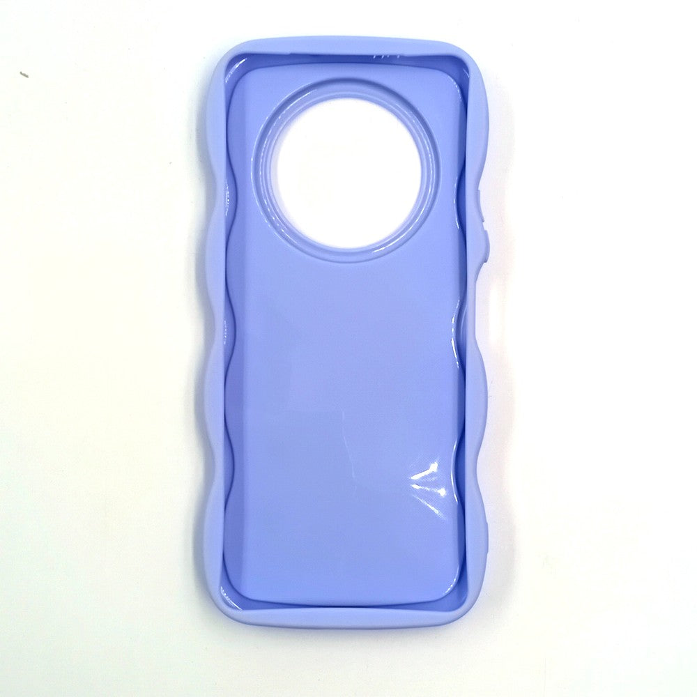 Redmi A3x Cute Cartoon 3D Silicone Phone Case for Girls Soft Wavy Edge Back Cover with Bear Flower & Fun Charms Shockproof Protective Case