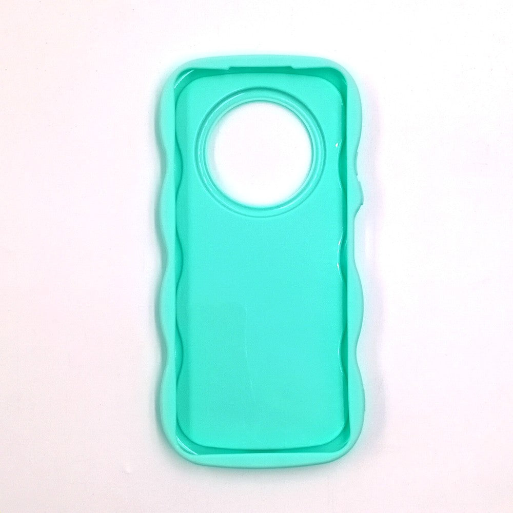 Tecno Spark 30C 4G Cute Cartoon 3D Silicone Phone Case for Girls Soft Wavy Edge Back Cover with Bear Flower & Fun Charms Shockproof Protective Case