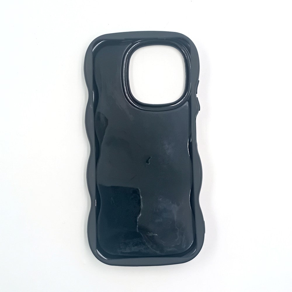 Tecno Spark Go 2025 Cute Cartoon 3D Silicone Phone Case for Girls Soft Wavy Edge Back Cover with Bear Flower & Fun Charms Shockproof Protective Case