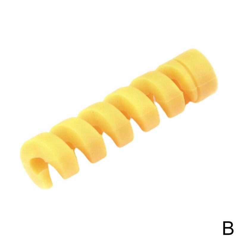 4PCS Rubber Cable Protector for USB & Charger Wires – Durable Anti-Fray Cord Protectors (Mixed Colours)