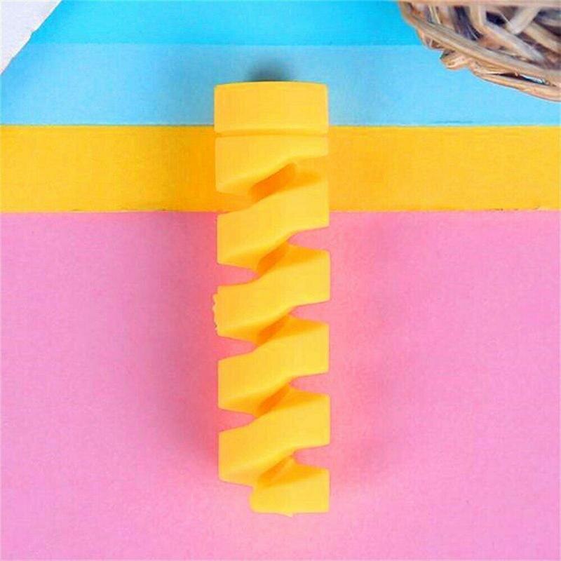 4PCS Rubber Cable Protector for USB & Charger Wires – Durable Anti-Fray Cord Protectors (Mixed Colours)